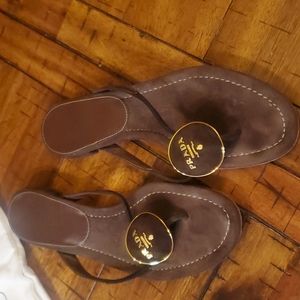 Prada sandals size 39 1/2 used